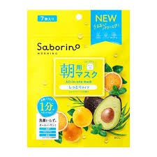 BCL Saborino Morning Facial Sheet Mask 7 pcs