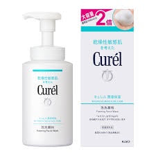 CUREL MOISTURIZING FOAM CLEANSER, LARGE 300ML