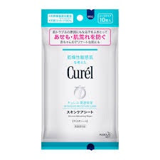 CUREL SKINCARE WIPES (10 SHEETS)