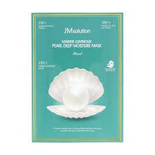 JM SOLUTION MARINE LUMINOUS PEARL DEEP MOISTURE MASK 10 PCS