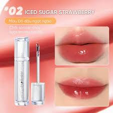 JUDYDOLL ICE WATERY LIP GLOSS 02 ICE SUGAR STARWBERRY