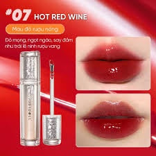 JUDYDOLL SPECIAL EDITION ICE WATERY LIP GLOSS 07 HOT RED