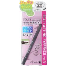K-PALETTE 1 DAY TATTOO REAL LASTING PENCIL EYELINER 24H BROWN BLACK WP