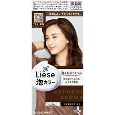 KAO LIESE PRETTIA BUBBLE HAIR COLOR NATURAL BROWN