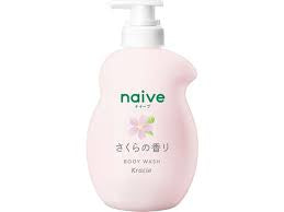 KRACIE NAIVE BODY SOAP PUMP SAKURA 530ML