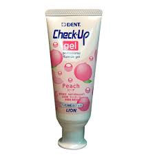 LION DENT Check-Up gel Peach Flavor 60g