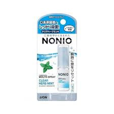 LION NONIO MOUSE SPRAY CLEAR HERB MINT