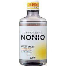 LION NONIO MOUTHWASH, NON-ALCOHOL, LIGHT HERB MINT 600ML