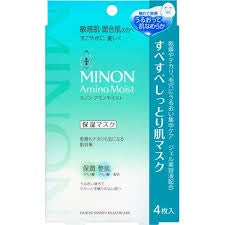 MINON AMINO MOIST SMOOTH SKIN MASK 4 PCS