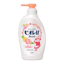 Biore U Body Soap Sweet Peach 480ml