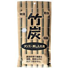 DAISO BAMBOO CHARCOAL FOR WARDROBE 80G*2