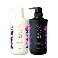 KRACIE ICHIKAMI SHAMPOO AND CONDITIONER PAIR SET SMOOTHING CARE