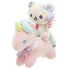 San-X Scene Plush Toy - Korilakkuma : Sky Curly Cotton Candy