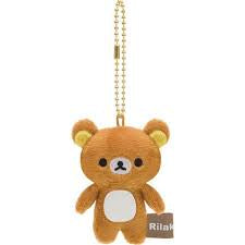 SAN-X RILAKKUMA R/K MINI PLUSH CLEANER RILA