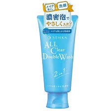 Senka Facial cleanser that also removes makeup