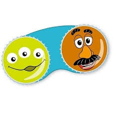 SHOBIDO COLOR PLASTIC LENS CONTAINER - TOY STORY