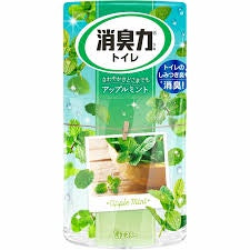 SHOSHU-RIKI TOILET DEODORIZING POWER,APPLE MINT SCENT 400 ML