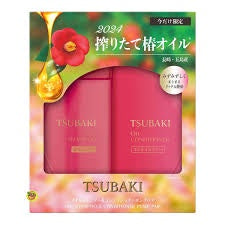 TSUBAKI OIL SHAMPOO & CONDITIONER PUMP PAIR 1 SET