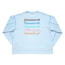 SANRIO CINNAMOROLL Adult Trainer Sweatshirt  M-L Size