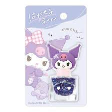 CRUX SANRIO PEEL OFF NAIL POLISH KUROMI PURPLE