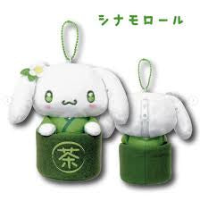 SANRIO Hatakeyama Shoji Mascot Pouch Matcha Bowl Cinnamoroll