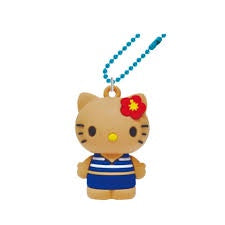 SANRIO Hello Kitty (Sunburn Series) PVC Mascot Blue