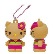 SANRIO Hello Kitty (Sunburn Series) PVC Mascot Pink