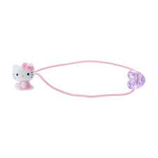 SANRIO HELLO KITTY MASCOT HAIR RUBBER S (HEART) PINK