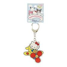 SANRIO Hello Kitty Moving Keychain Airplane