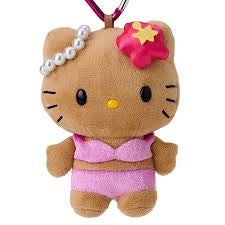 SANRIO Hello Kitty Tail mascot key holder tan