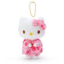 SANRIO HELLO KITTY Sakura Kimono Mascot
