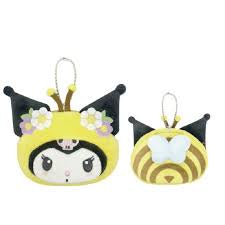 SANRIO Mini Face Pouch Mitsubachi Kuromi