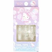 SANRIO Nail Tips Hello Kitty Clear