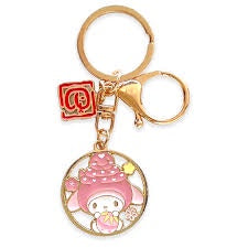 Sanrio cast ring keychain - My Melody Snake Year