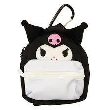 Sanrio Characters Backpack-Shaped Pouch Kuromi