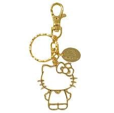 Sanrio Characters Gold Keyholder Hello Kitty