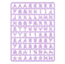 Sanrio Custom Letter Parts Purple