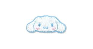 SANRIO FLUFFY EMBROIDERY STICKER CINNAMOROLL