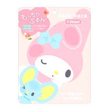 SANRIO MUGYUTTO FACE PACK MY MELODY PEACH SCENT