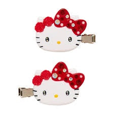 Sanrio Bangs Clip Deluxe Hello Kitty Red