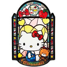 SANRIO STAINED GLASS CRAFT KIT HELLO KITTY
