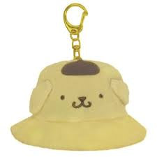 SANRIO T's Factory Sanrio Bucket Hat Keychain - Pom Pom Purin