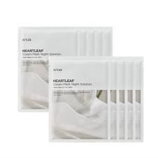 ANUA - Heartleaf Cream Mask Night Solution Pack 10pcs