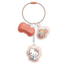 SANRIO 3-PIECE KEY RING HELLO KITTY