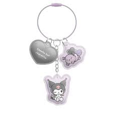 SANRIO 3-PIECE KEY RING KUROMI