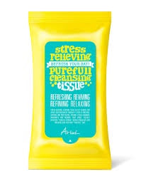 ARIUL STRESS RELIEVING PUREFULL CLEANSING TISSUE (15 SHEETS)