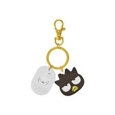 SANRIO ACRYLIC FACE SHAPED KEYCHAIN - BAD BADTZ-MARU