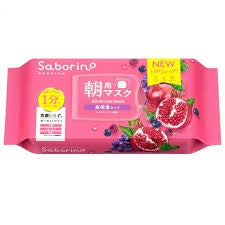 BCL SABORINO MORNING FACIAL SHEET MASK MOISTURE RICH 30 PCS