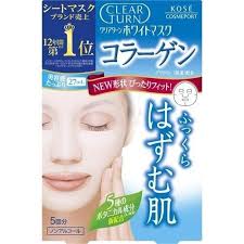 KOSE CLEARTURN WHITE MASK 5PCS - 4 TYPES