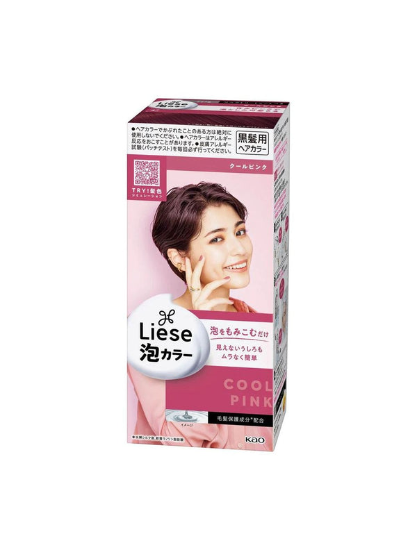 KAO LIESE PRETTIA BUBBLE HAIR COLOR COOL PINK